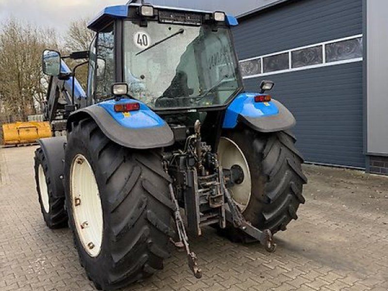 New Holland TS100 m. Quicke Industriefrontlader