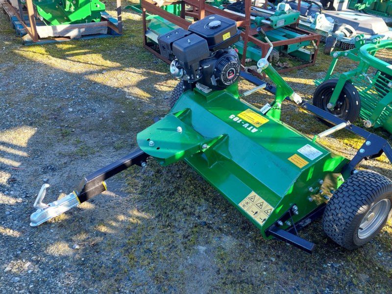 Schlegelmäher Benzin, 9,5 PS, 1,05m Arbeitsbreite (12454) .