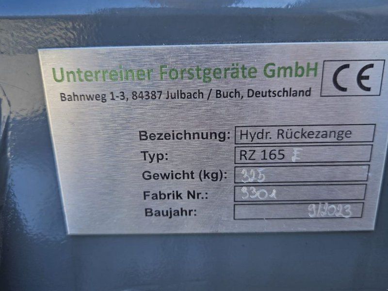 Unterreiner Forest Master RZ 165 E