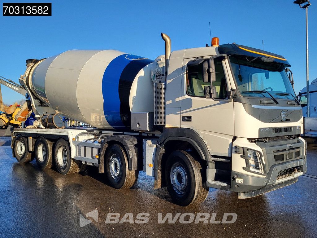 Volvo FMX 460 10X4 15m3 Schwing Stetter mixer Automatic Steering axle Automatic VEB+ Euro 6