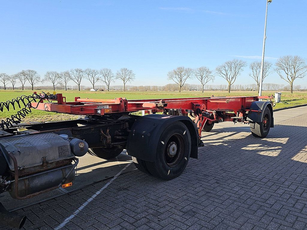 DAPA 20 FT CONTAINER 1 axle bpw drum