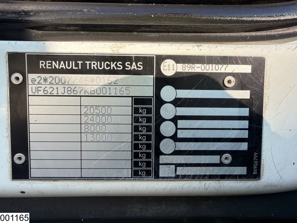 Renault C 320 EURO 6, Leaf spring