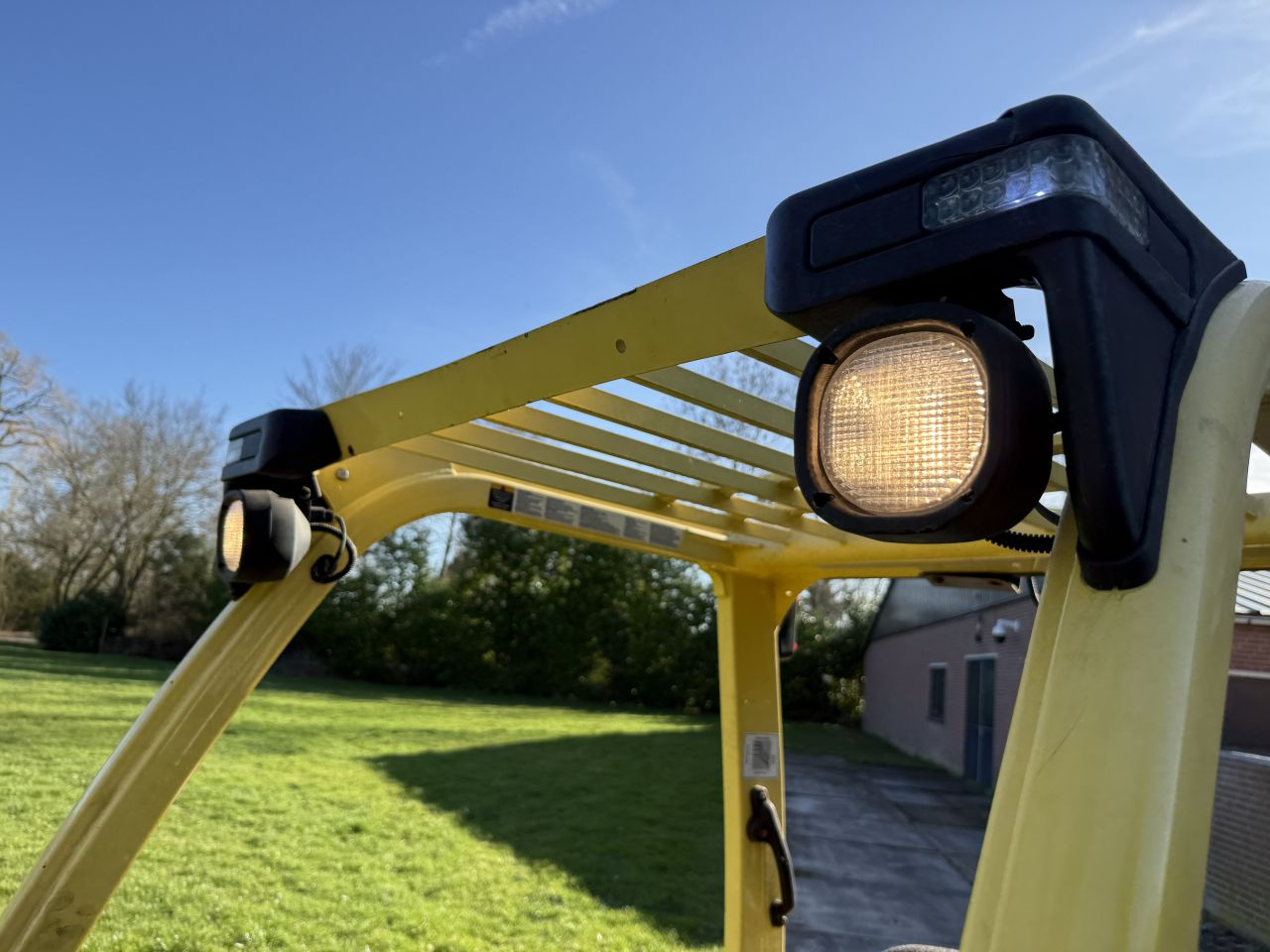 Hyster 3,5 tonner lpg heftruck triplex 6.4M freelift Sideshift