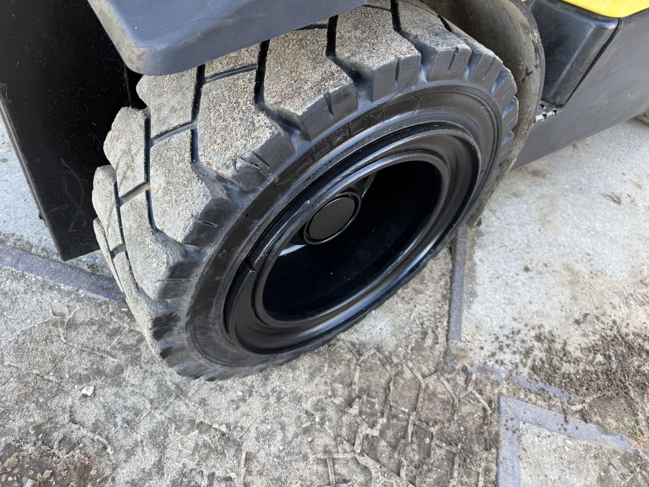 Hyster 3,5 tonner lpg heftruck triplex 6.4M freelift Sideshift