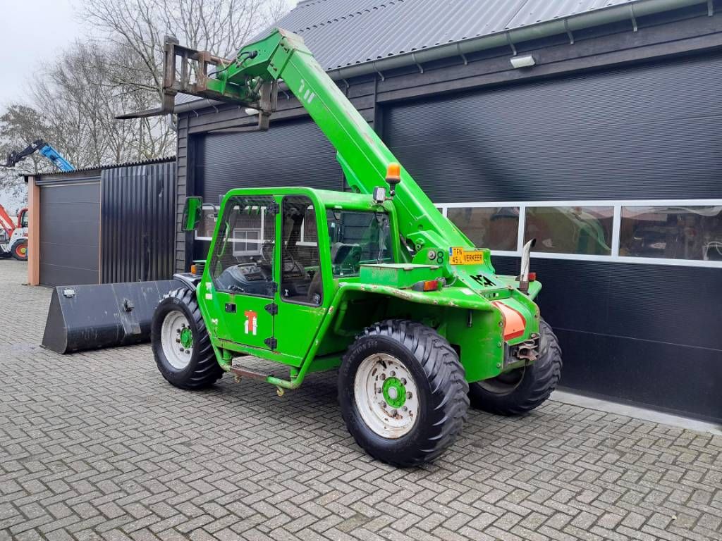 Merlo P 26.6 LP verreiker met bak en vorken 2.00M!