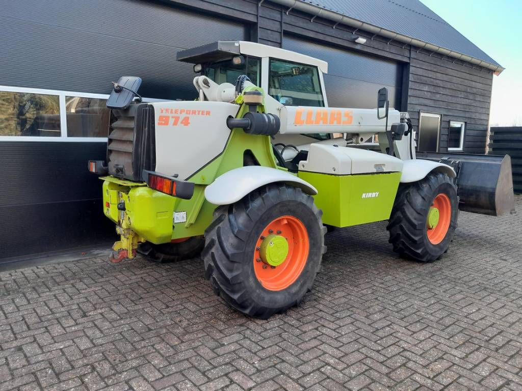 CLAAS Teleporter 974 NL kenteken bak en vorken