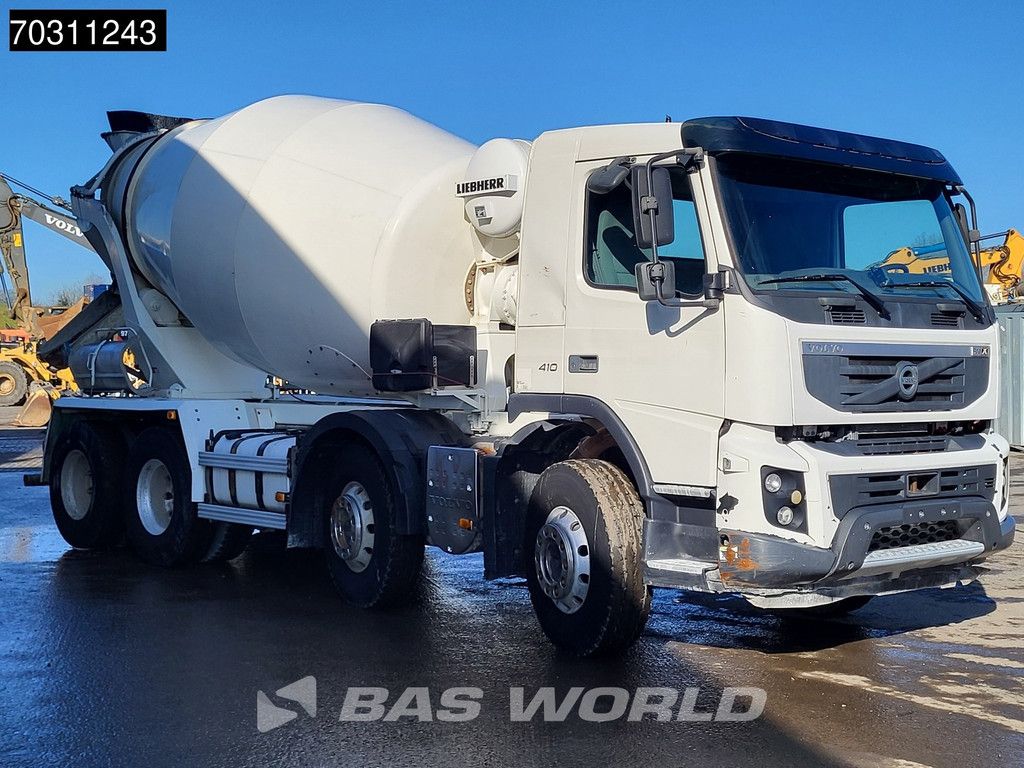 Volvo FMX 410 8X4 8m3 Stetter Mixer Automatic Euro 5