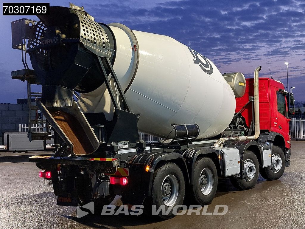 Volvo FMX 430 8X4 10m3 CIFA Mixer Steel suspension Big-Axle Automatic Euro 6