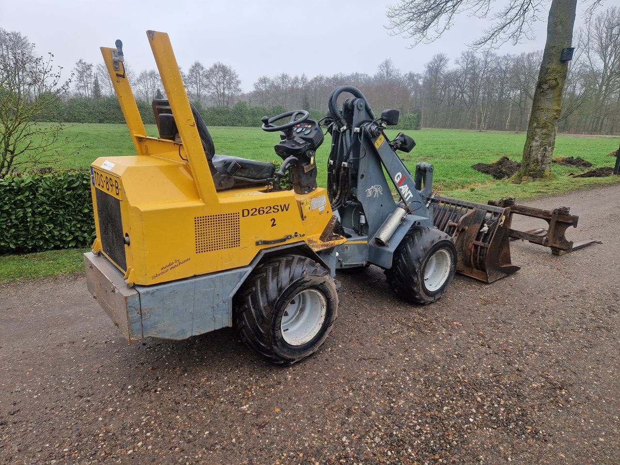 Minishovel giant D 262 SW