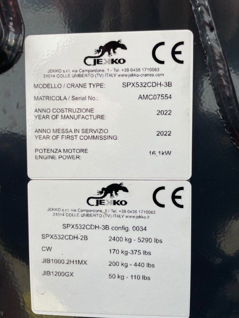 Jekko SPX 532 CDH-3B