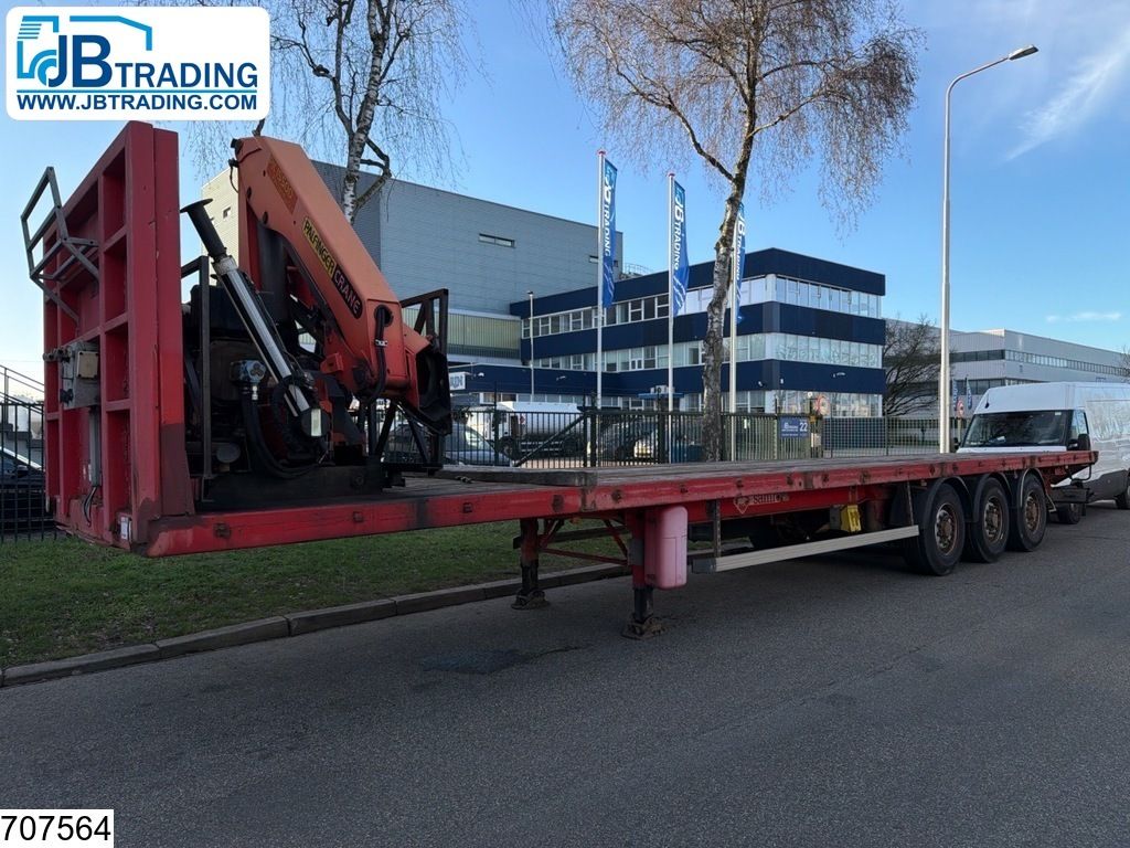 Samro open laadbak Palfinger PK 15500 Roller crane