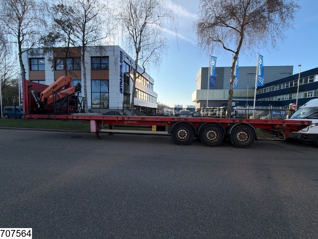 Samro open laadbak Palfinger PK 15500 Roller crane