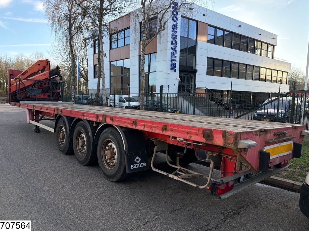 Samro open laadbak Palfinger PK 15500 Roller crane