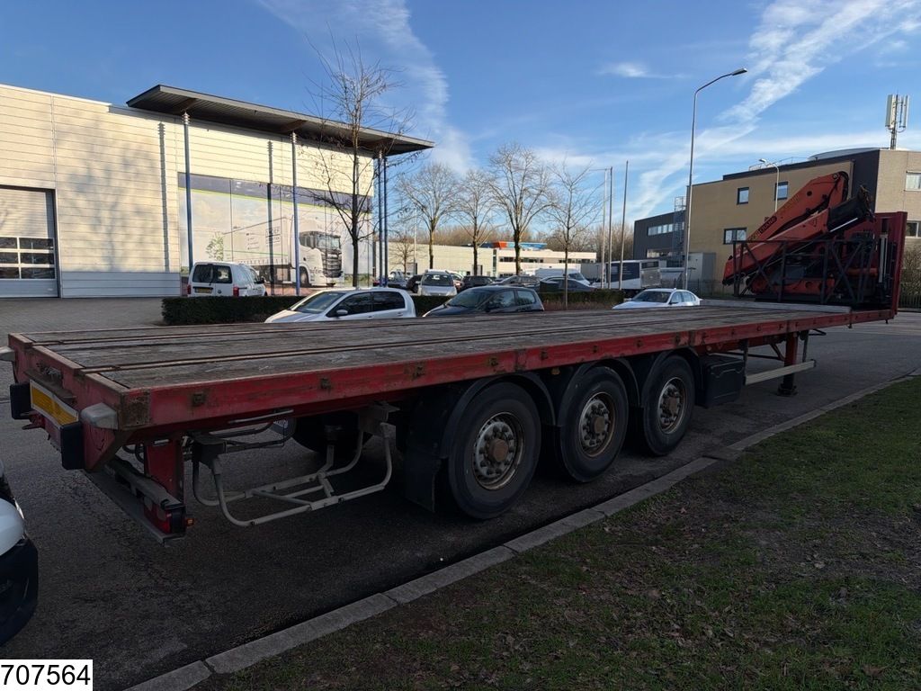 Samro open laadbak Palfinger PK 15500 Roller crane