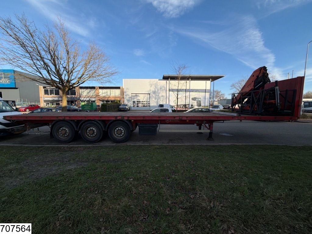 Samro open laadbak Palfinger PK 15500 Roller crane