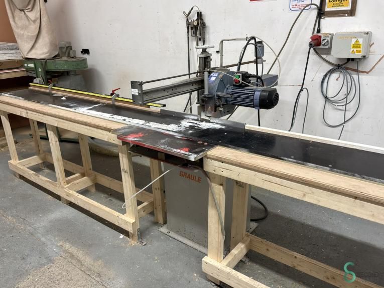 Radiaal afkortzagen Graule