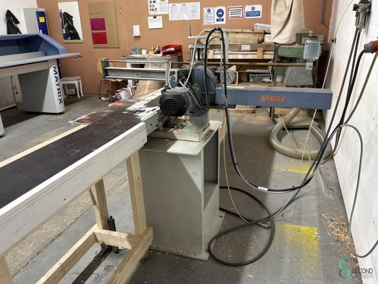 Radiaal afkortzagen Graule