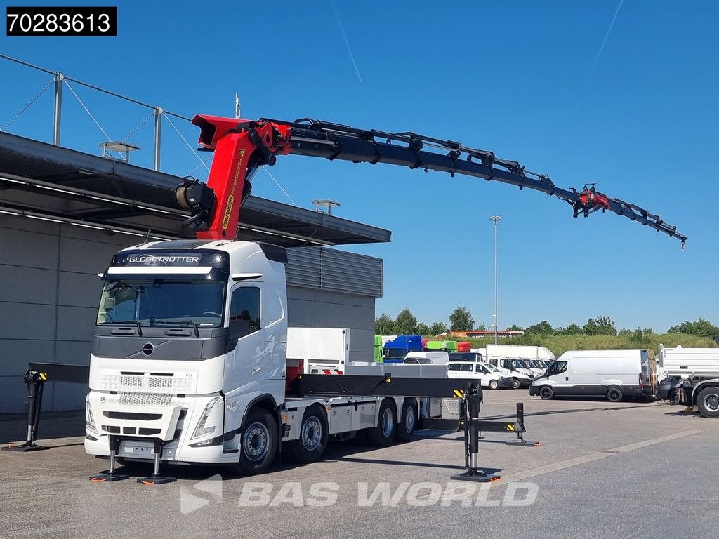 Volvo FH 500 8X2 NEW Palfinger PK92002 SH 8+6 JIB Crane 3.5t Winch Lift-Lenkachse Navi