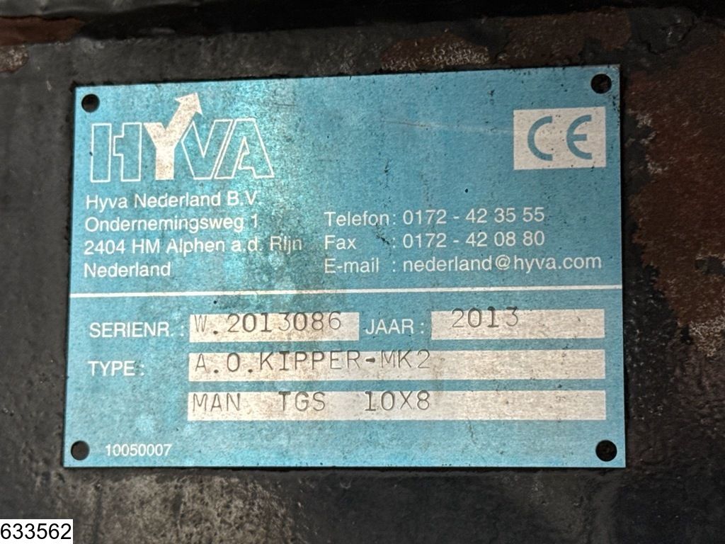 MAN TGS 49 440 10x8, EURO 5, Hyva, 24,6 m3