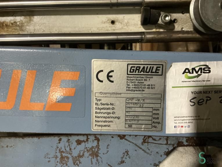 Radial arm saws Graule Qnf -w/n 2014