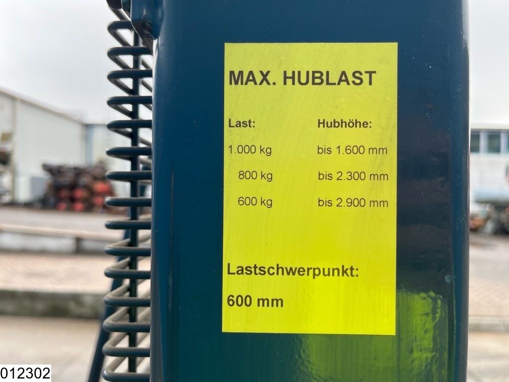 Rapid RHE 1.000 1,000 kg, 160 cm, Electric