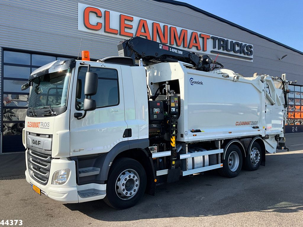 DAF FAN CF 340 Euro 6 Hiab 23 Tonmeter laadkraan Just 54.623 km!