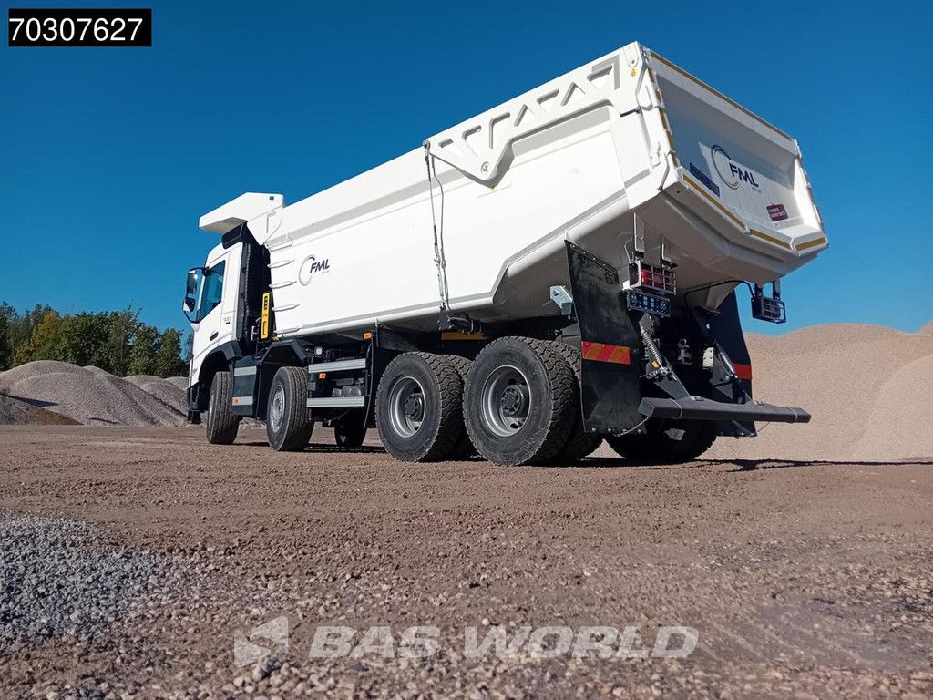 Volvo FMX FMX 500 8X4 22m3 Mining tipper 52tons GVW Steel suspension Big-Axle VEB+ Euro 6