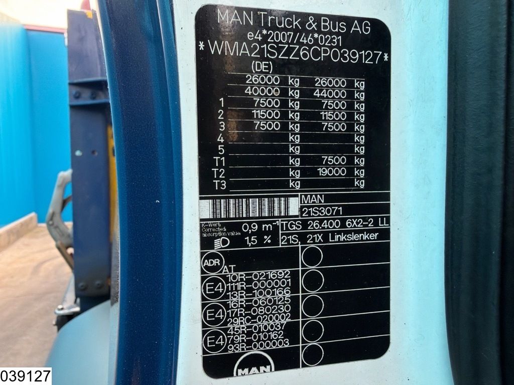 MAN TGS 26 320 6x2, EURO 5, ADR, 20100 Liter, 3 Comp, PTO