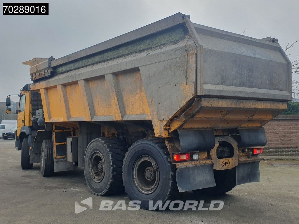 Volvo FMX FMX 520 8X4 32m3 AJK Pusher 40Tons Payload Big-Axle Steering-Axle Powertronic Euro 3