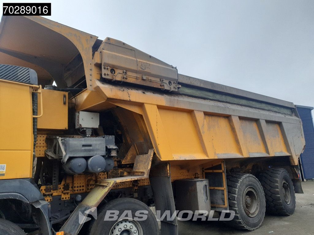 Volvo FMX FMX 520 8X4 32m3 AJK Pusher 40Tons Payload Big-Axle Steering-Axle Powertronic Euro 3