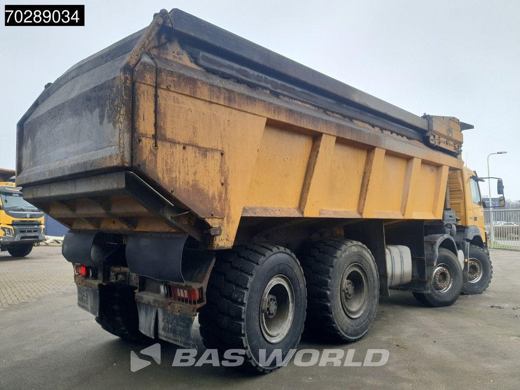 Volvo FMX FMX 520 8X4 32m3 AJK Pusher Big-Axle Steering-Axle Powertronic Euro 3