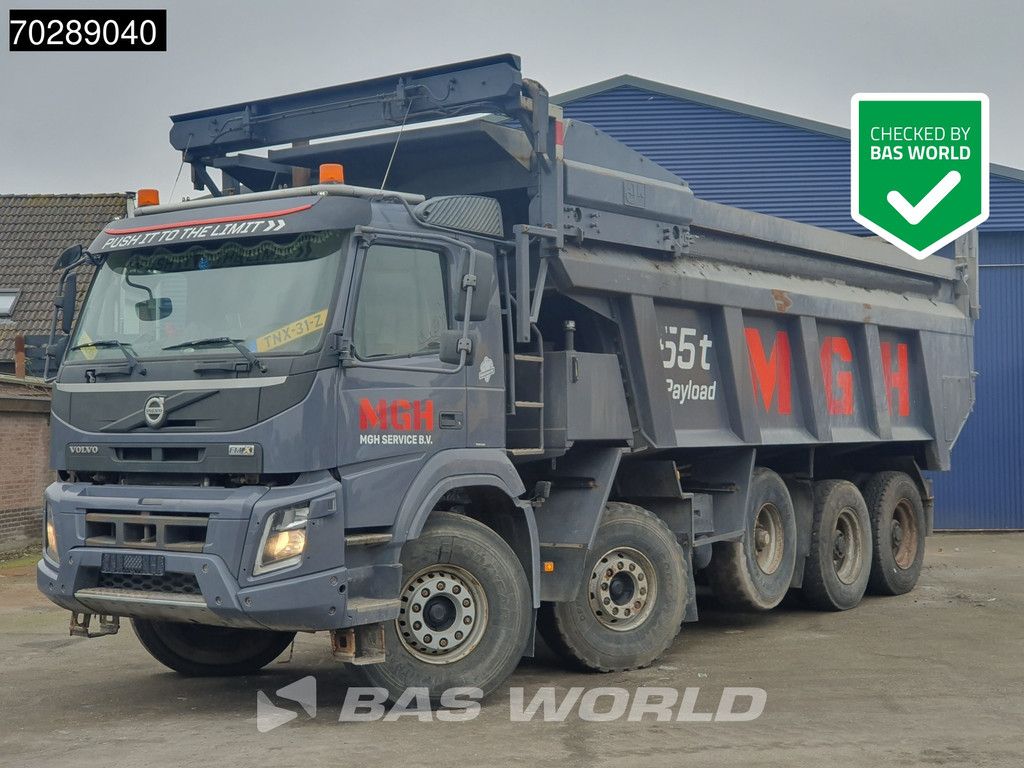 Volvo FMX FMX 460 10X4 32m3 AJK Pusher 55tons Payload Big-Axle Powertronic VEB+ Euro 6