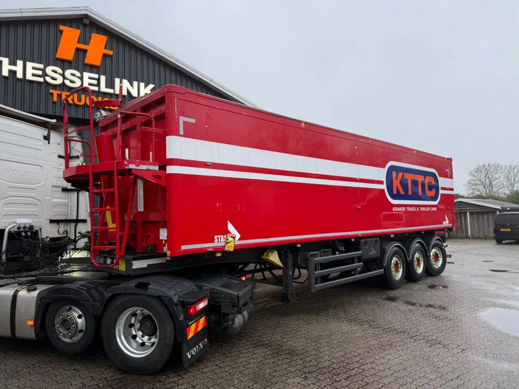 Stas S300CX 58m3 Stuuras Alcoa Klep/Deuren Wabco Smartboard 2 Graanluiken NL Trailer APK 8-2026