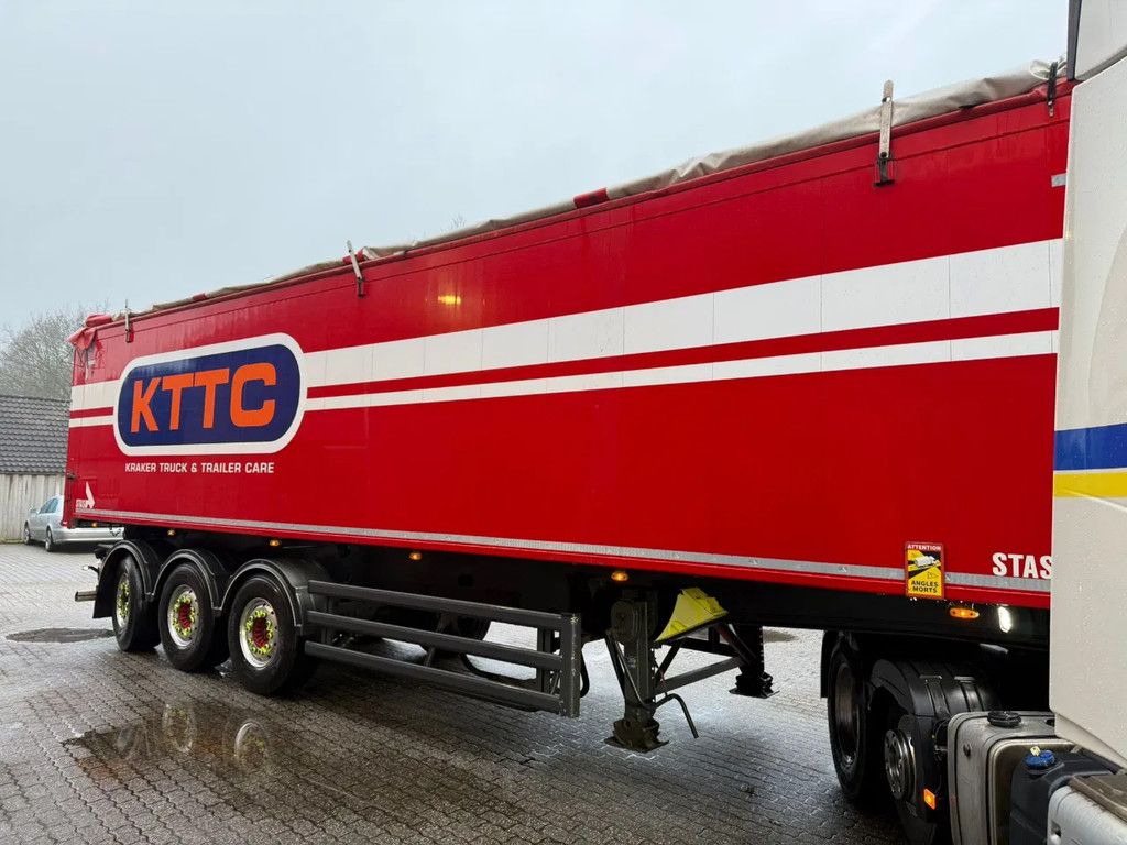 Stas S300CX 58m3 Stuuras Alcoa Klep/Deuren Wabco Smartboard 2 Graanluiken NL Trailer APK 8-2026
