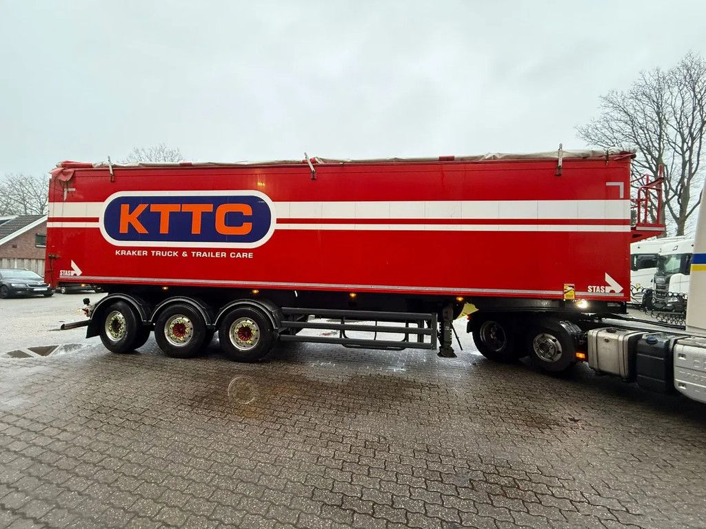 Stas S300CX 58m3 Stuuras Alcoa Klep/Deuren Wabco Smartboard 2 Graanluiken NL Trailer APK 8-2026