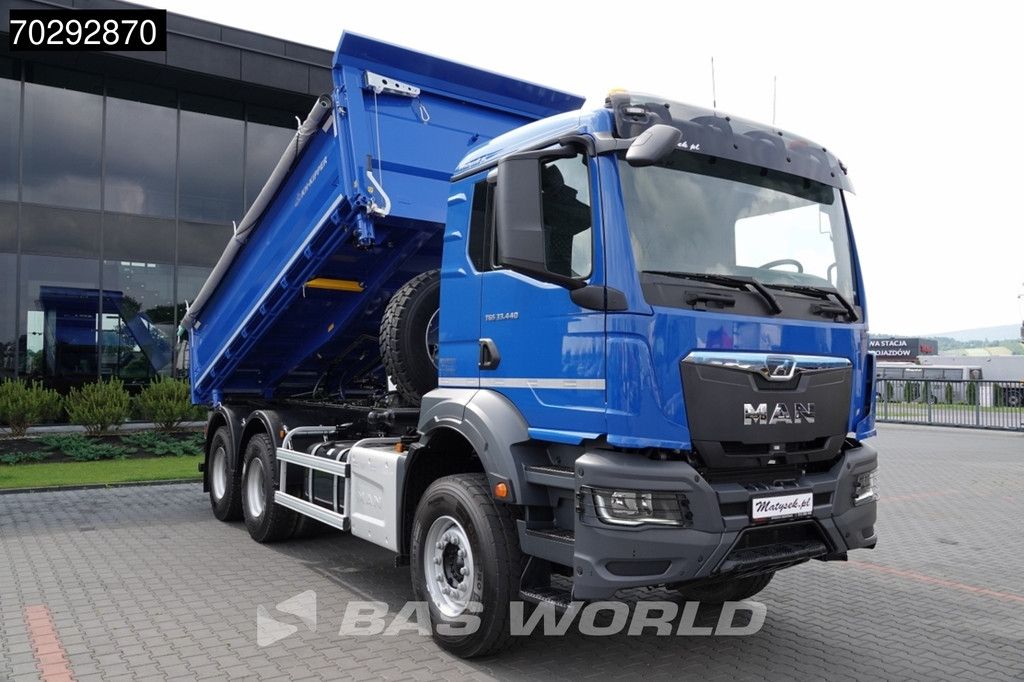 MAN TGS TGS 33.440 6X4 NEW! 3-way KH kipper Steelsuspension Big-Axle Manual Euro 6