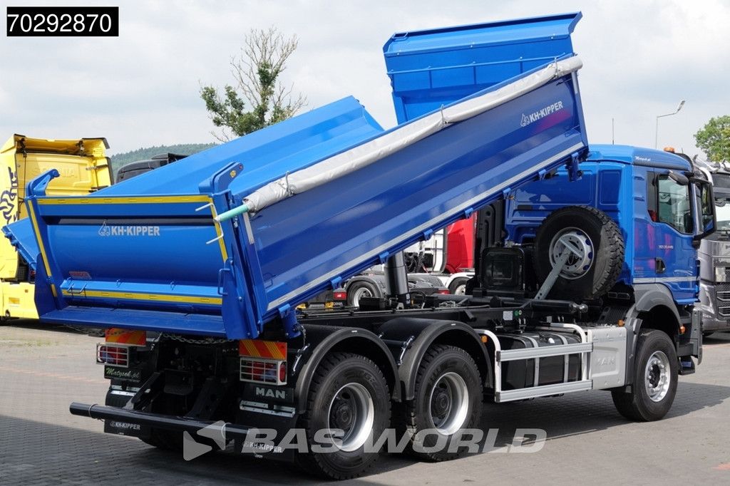 MAN TGS TGS 33.440 6X4 NEW! 3-way KH kipper Steelsuspension Big-Axle Manual Euro 6