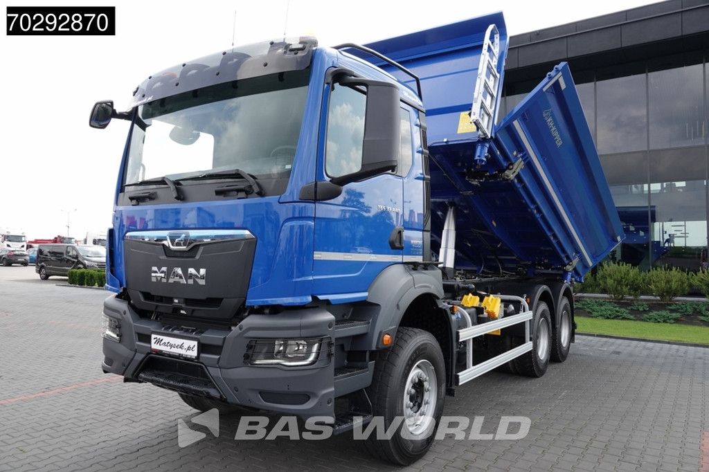 MAN TGS TGS 33.440 6X4 NEW! 3-way KH kipper Steelsuspension Big-Axle Manual Euro 6