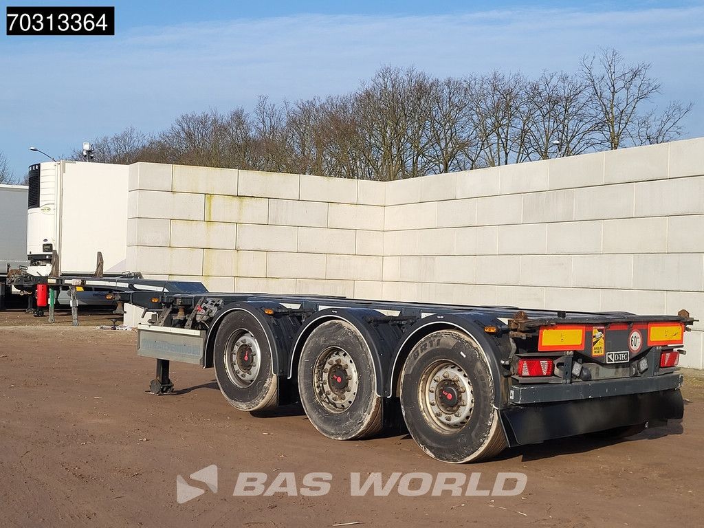D-TEC FT-LS-S Flexitrailer Multi'45 ft Lifting Axle