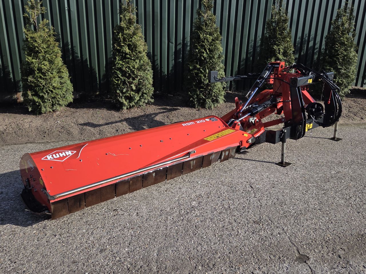 Kuhn RSM 210 klepelmaaier