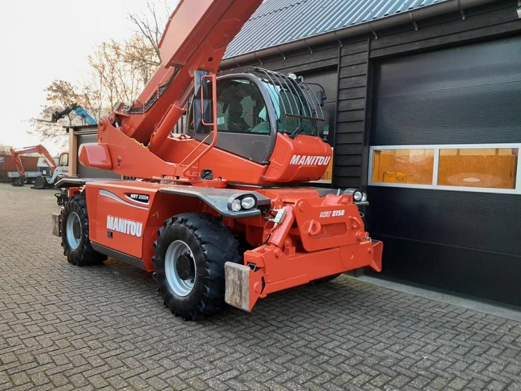Manitou MRT 2150 Plus Privilege Remote - Manbasket - Winch