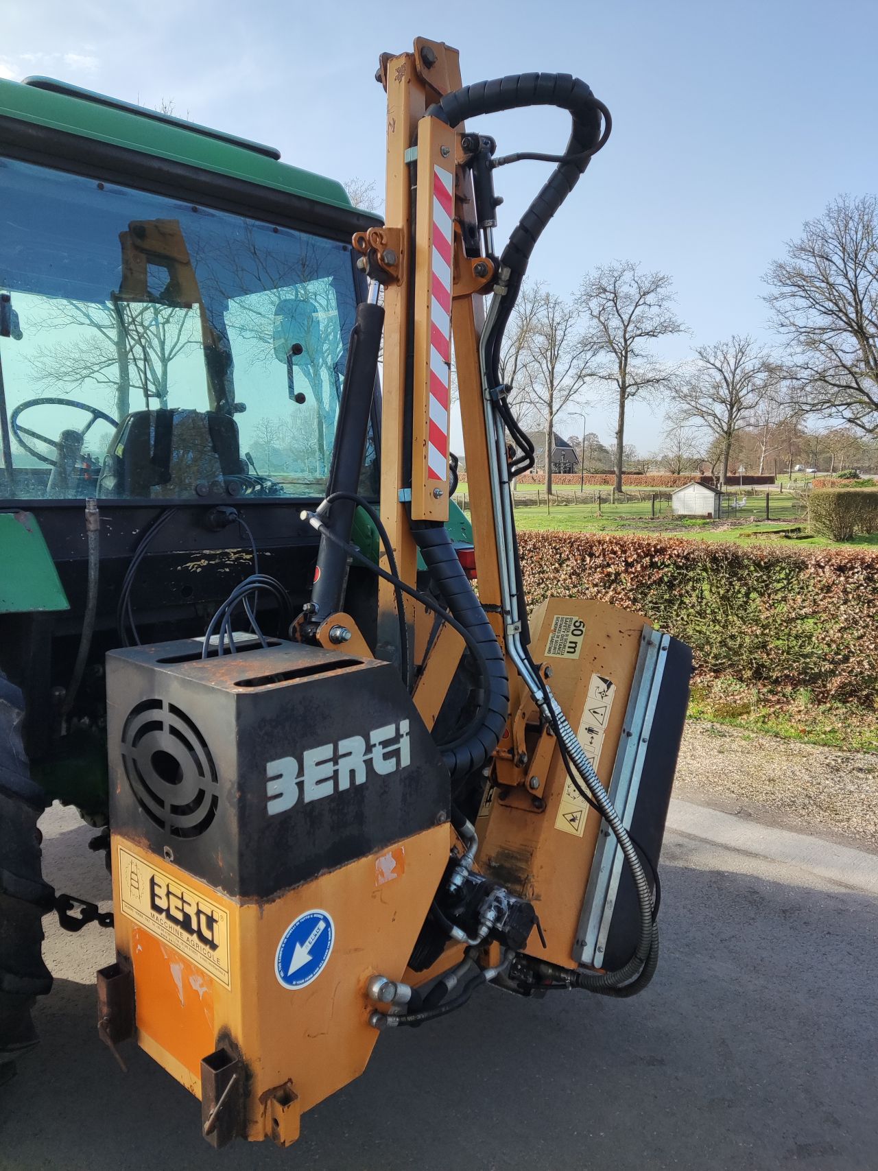 BERTI armklepmaaier (type FB/G 380, 100 cm., i.g.s.)