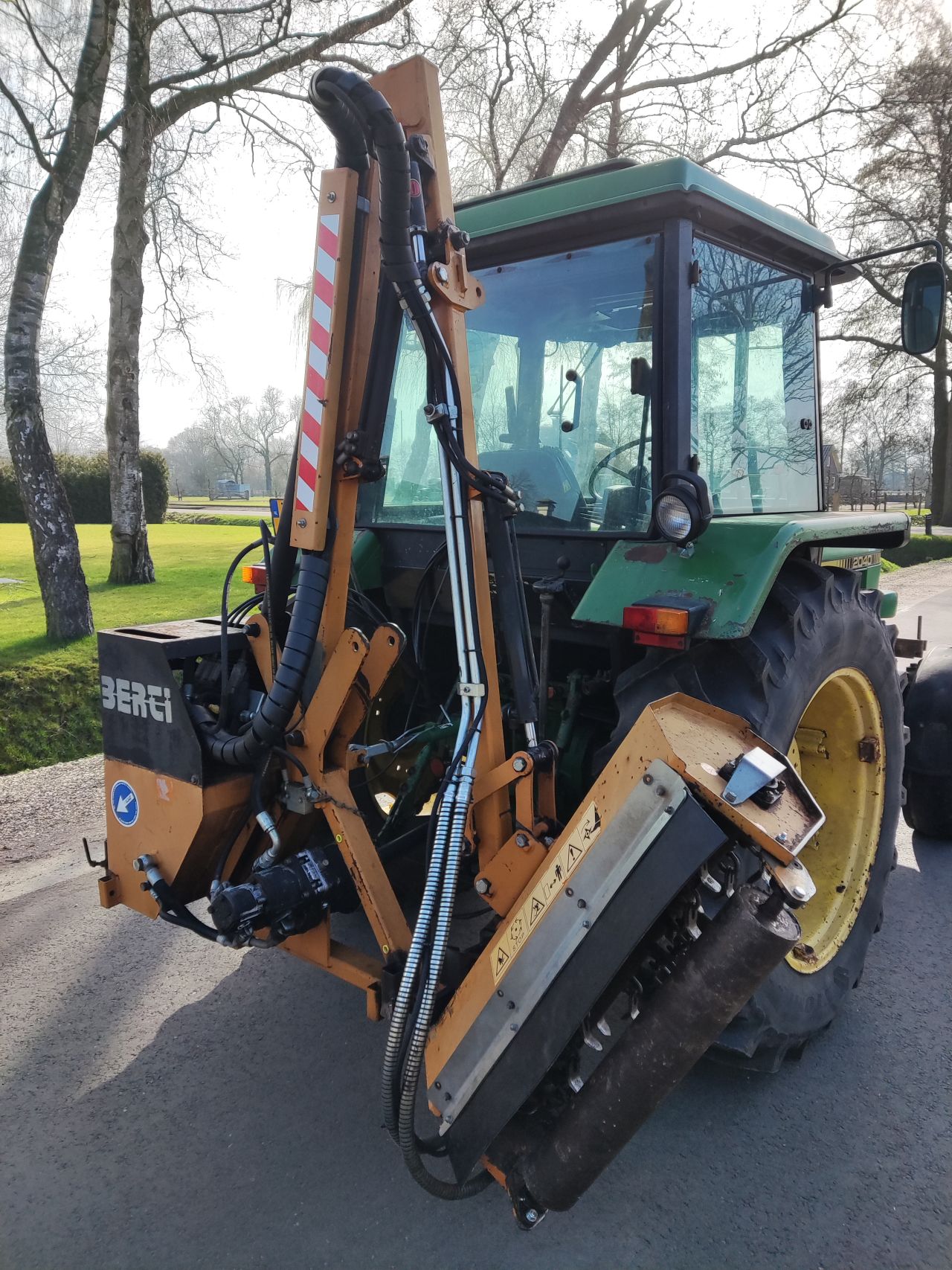 BERTI armklepmaaier (type FB/G 380, 100 cm., i.g.s.)