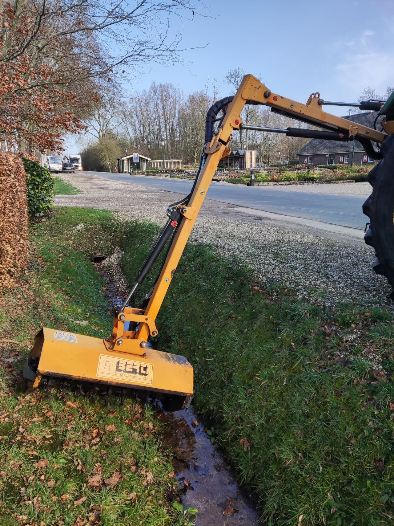 BERTI armklepmaaier (type FB/G 380, 100 cm., i.g.s.)