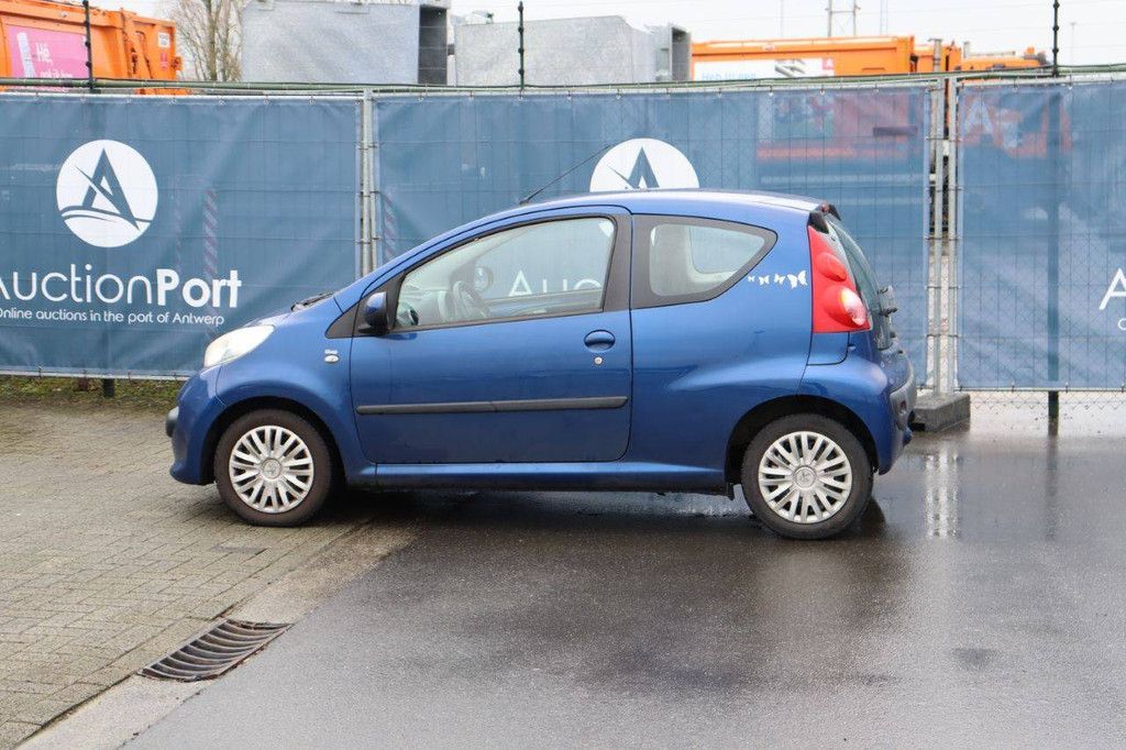 Passenger car Peugeot 107 Petrol 68 hp 2008 (Margin)