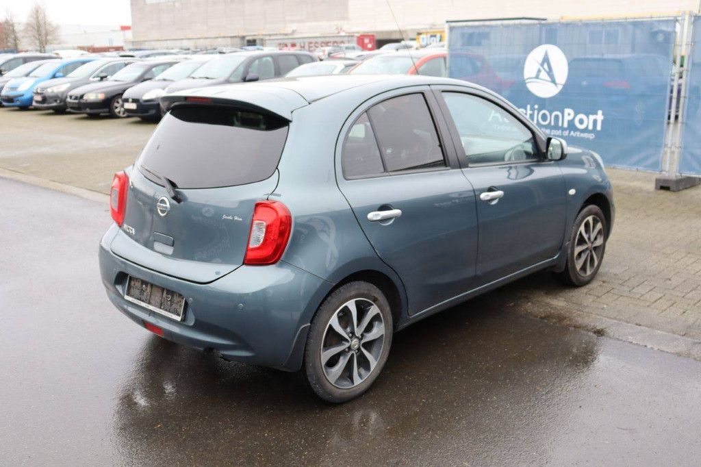 Passenger car Nissan Micra Petrol 80hp 2017 (Margin)