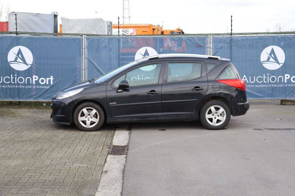 Passenger car Peugeot 207 Petrol 95 hp 2009 (Margin)