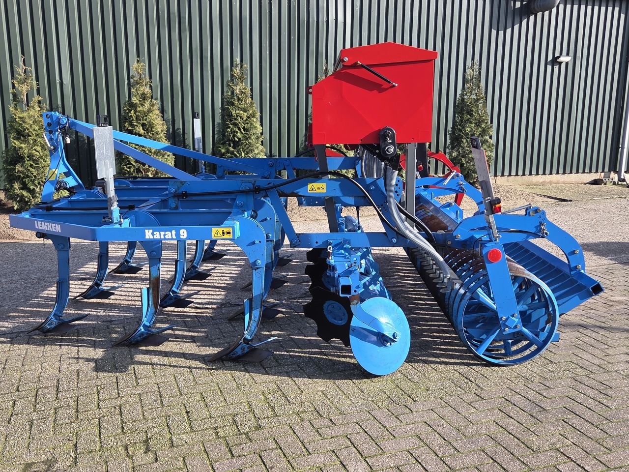 Lemken Karat 9/300 + Zibo zaaiopbouw