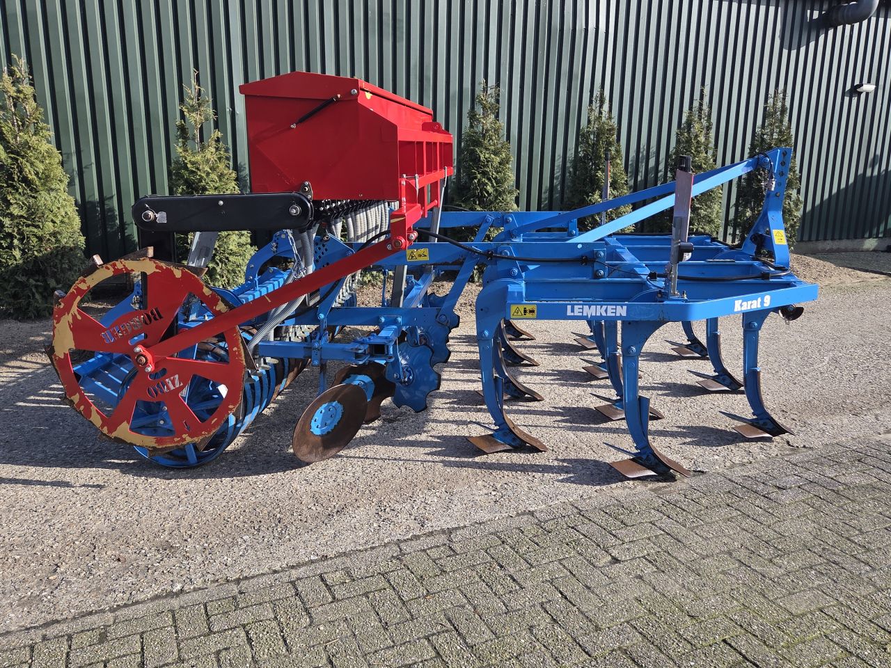 Lemken Karat 9/300 + Zibo zaaiopbouw
