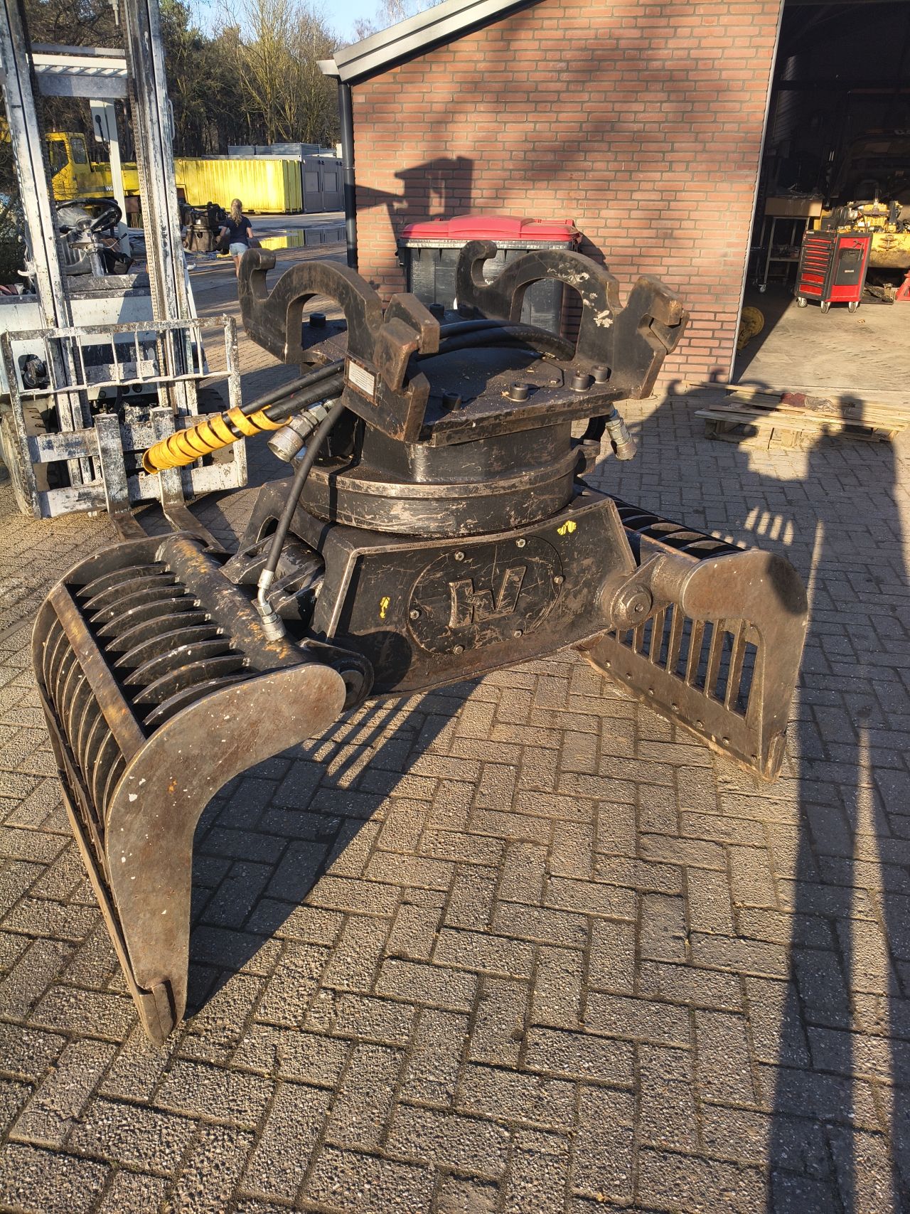 Sloop sorteergrijper cw30 verachtert zijtveld s1000d dehaco cw05